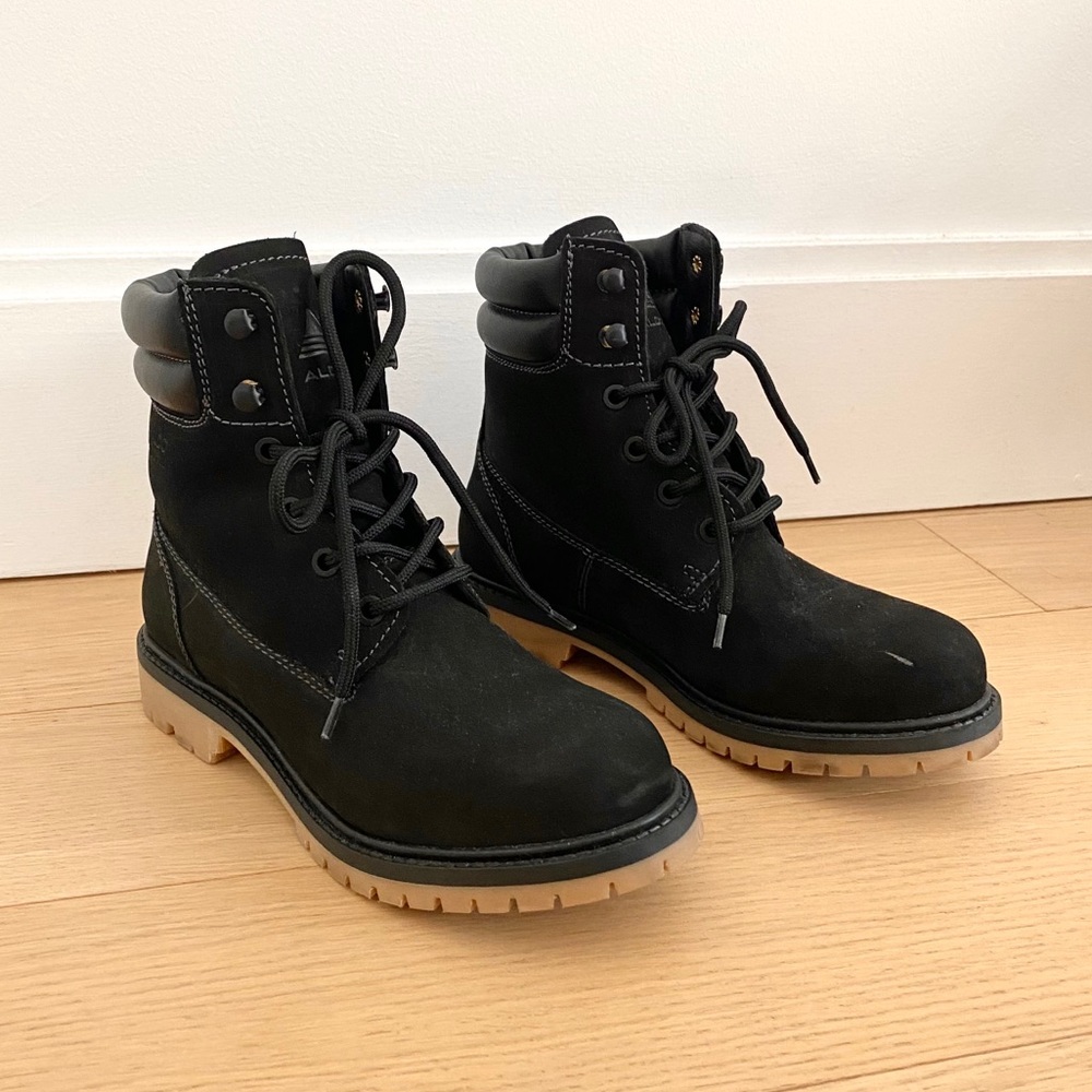 Aldo Black Winter Boots 6 (Snow Water-proof Ankle)